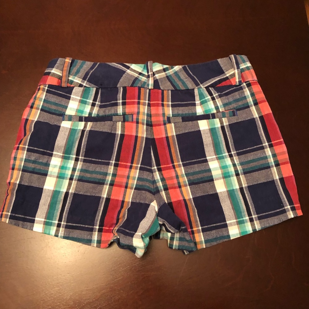 Banana Republic Plaid shorts